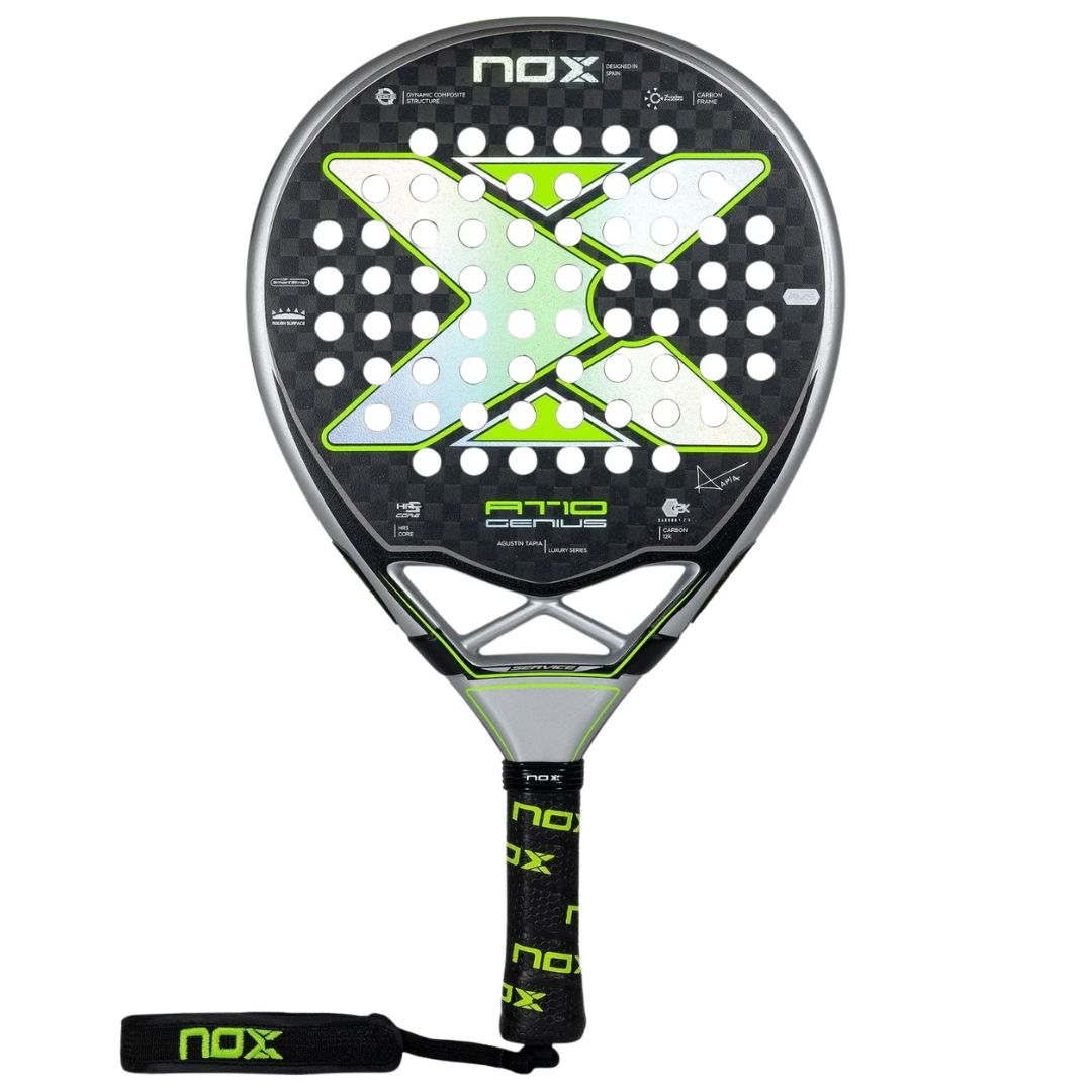 Nox At10 12k Luxury Genius Arena Padelbat By Agustín Tapia