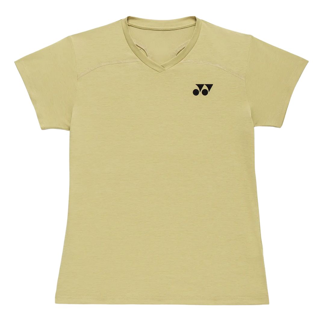 Yonex Women Crew Neck Shirt 20961 Khaki Beige