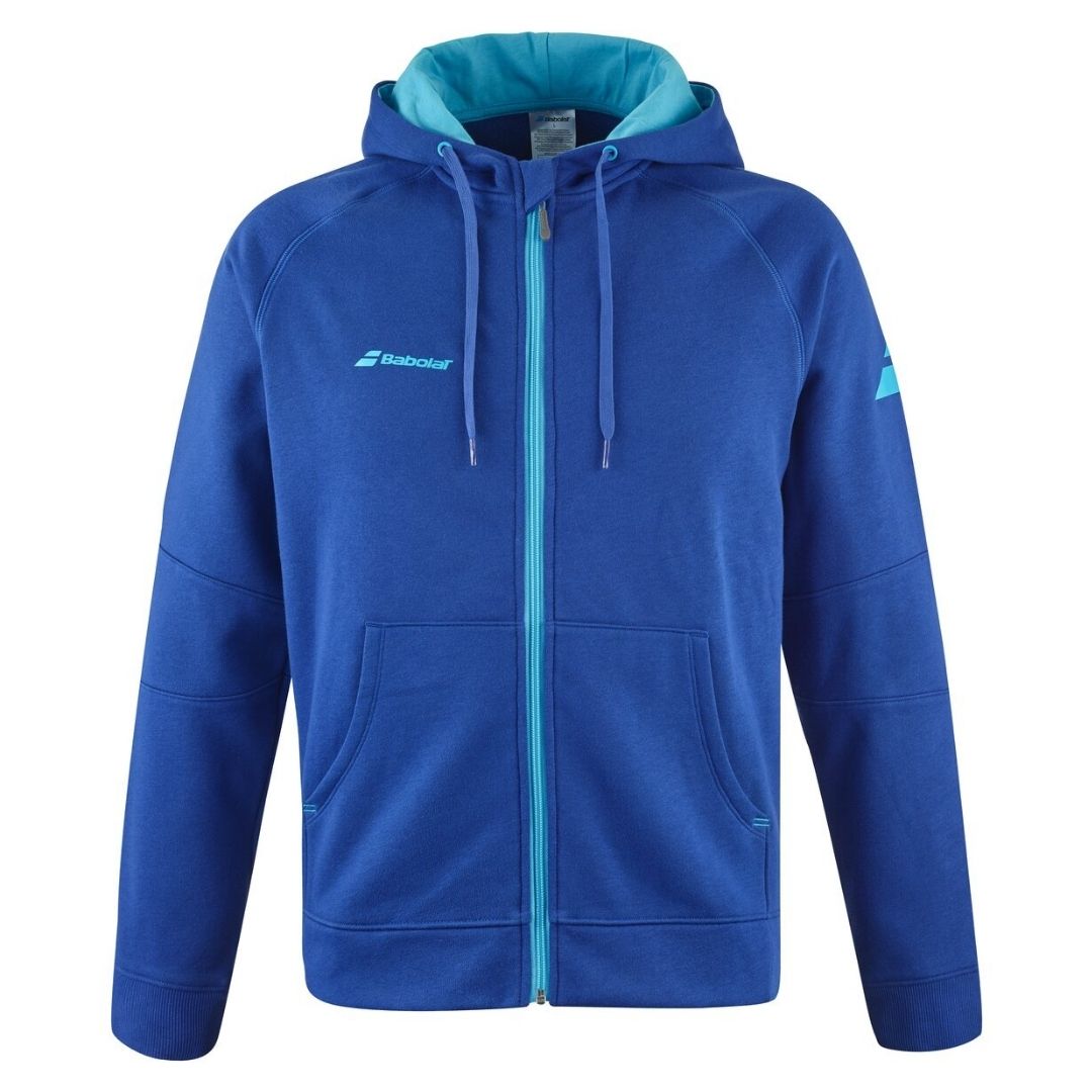 Babolat Excersise Hood Jacket Men Sodalite Blue