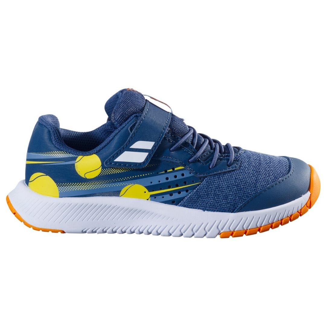 Babolat Pulsion Kid All Court Boy  Blue Yellow  28
