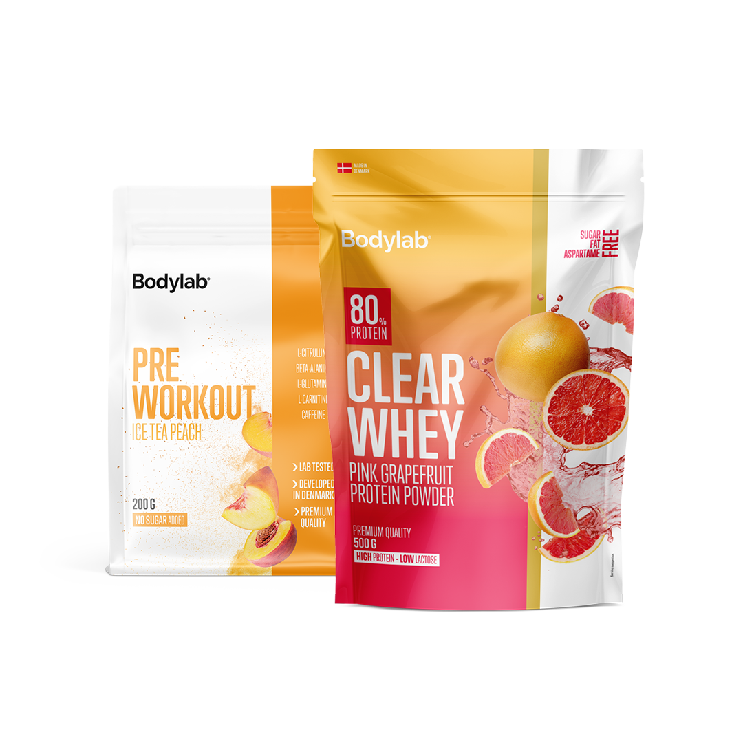 Clear Whey  500      Pre Workout  200    Bundle