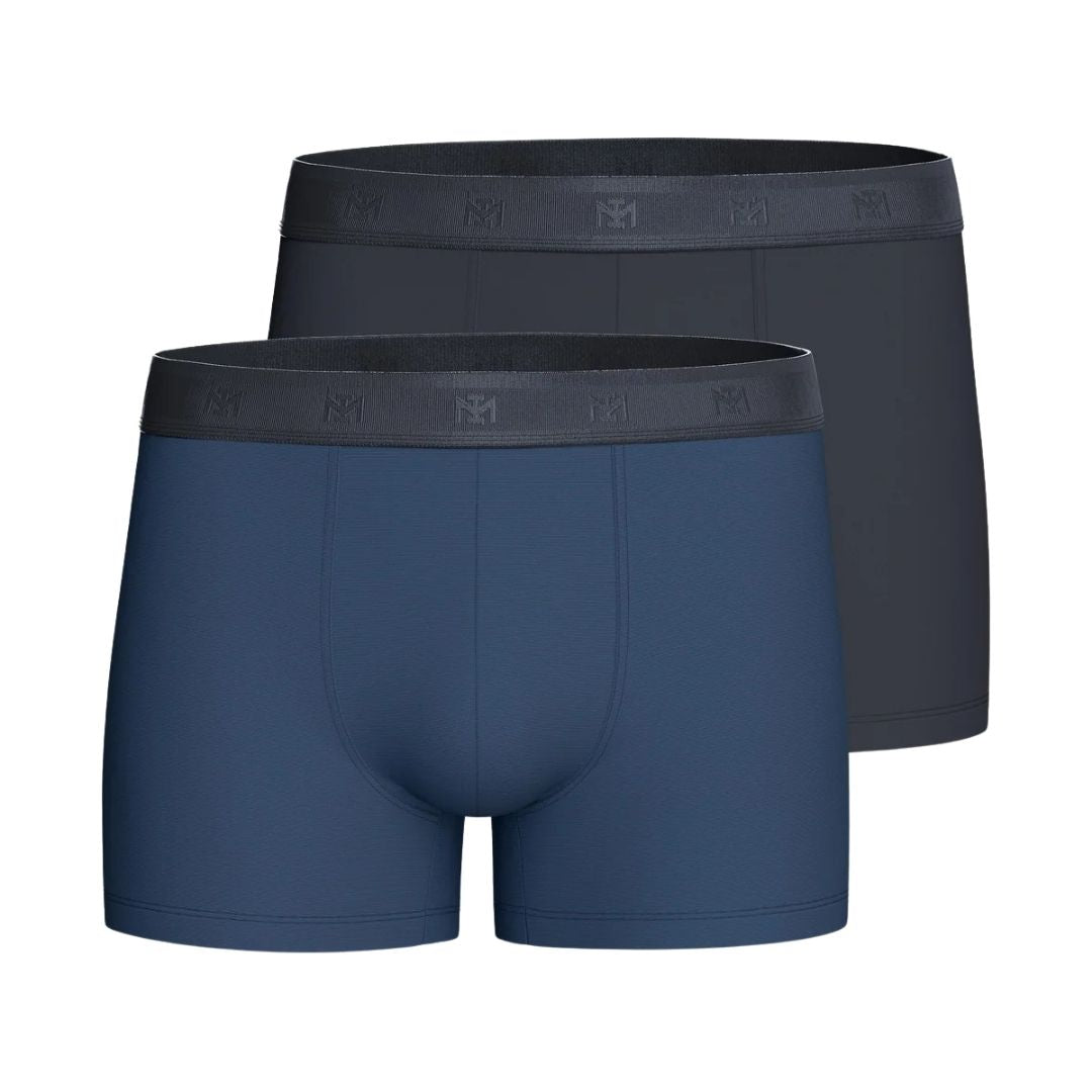 Impetus Plain Boxershorts   -pak  Blue Navy Blue