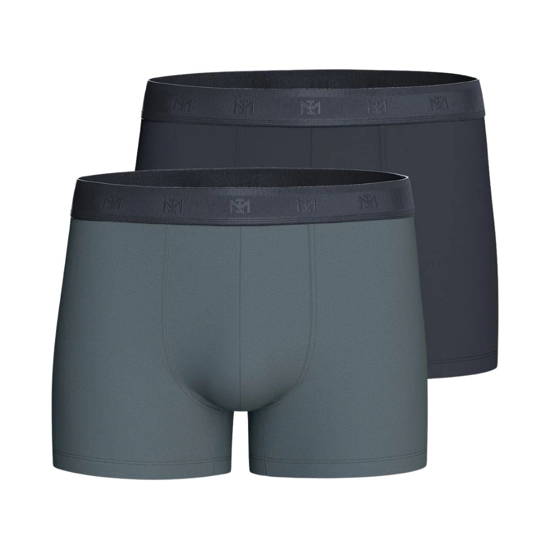 Impetus Plain Boxershorts   -pak  Green Navy Blue