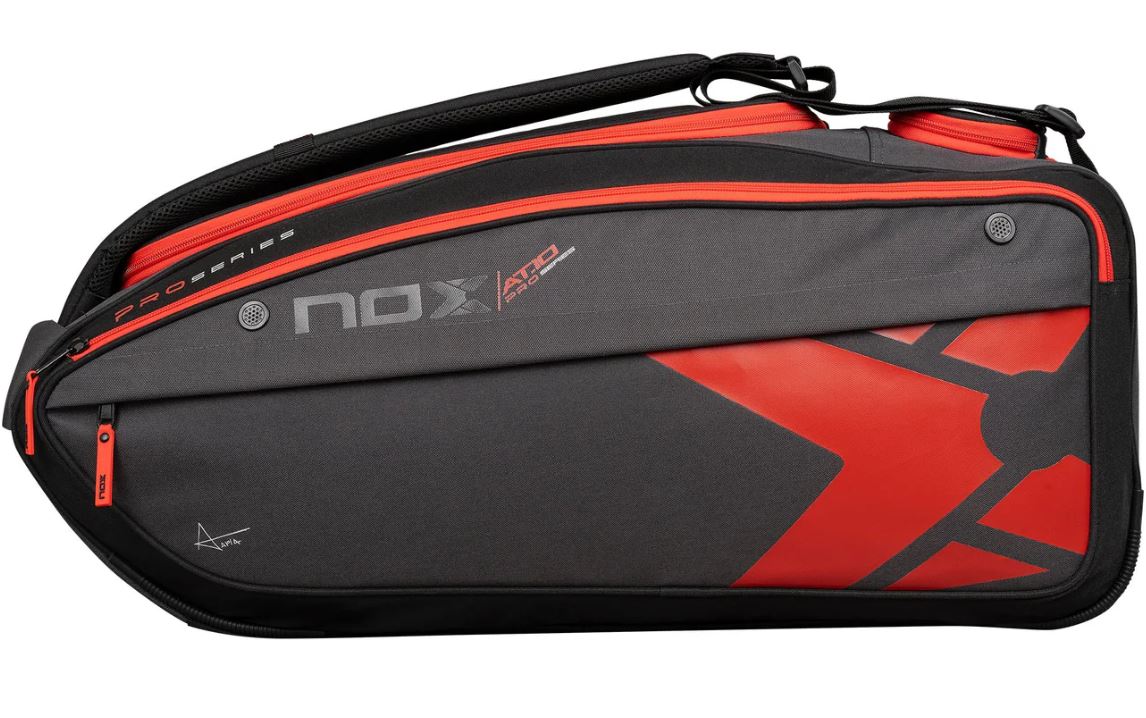Nox At10    Padeltaske  Black Red
