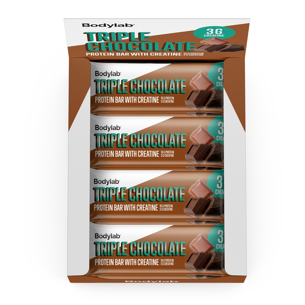 Protein Bar With Creatine  12   57    Triple Chocolate