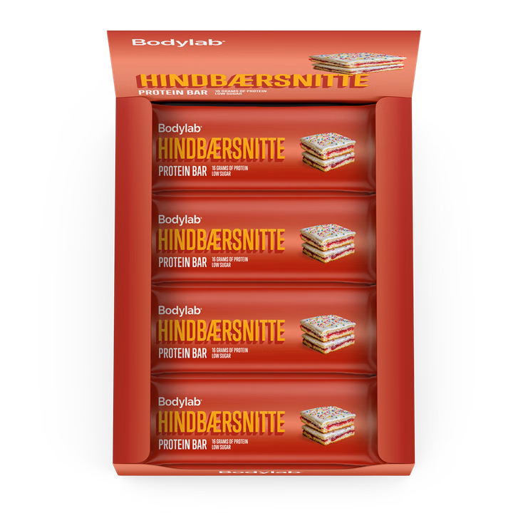 Protein Bar  12   55    Hindbærsnitte