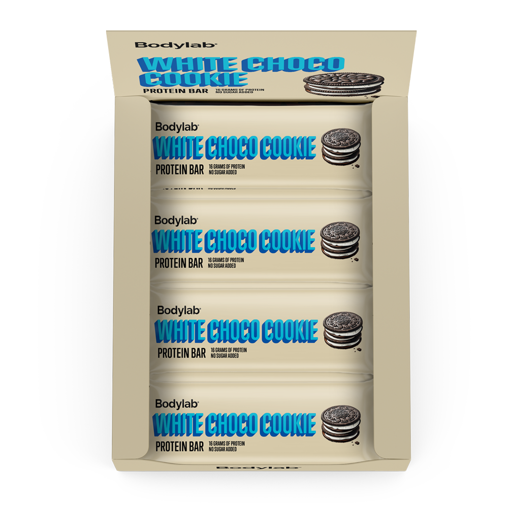 Protein Bar  12   55    White Choco Cookie