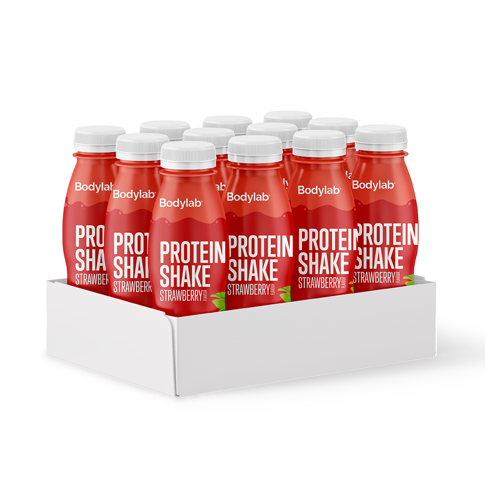Protein Shake 12 330 Ml Strawberry Milkshake