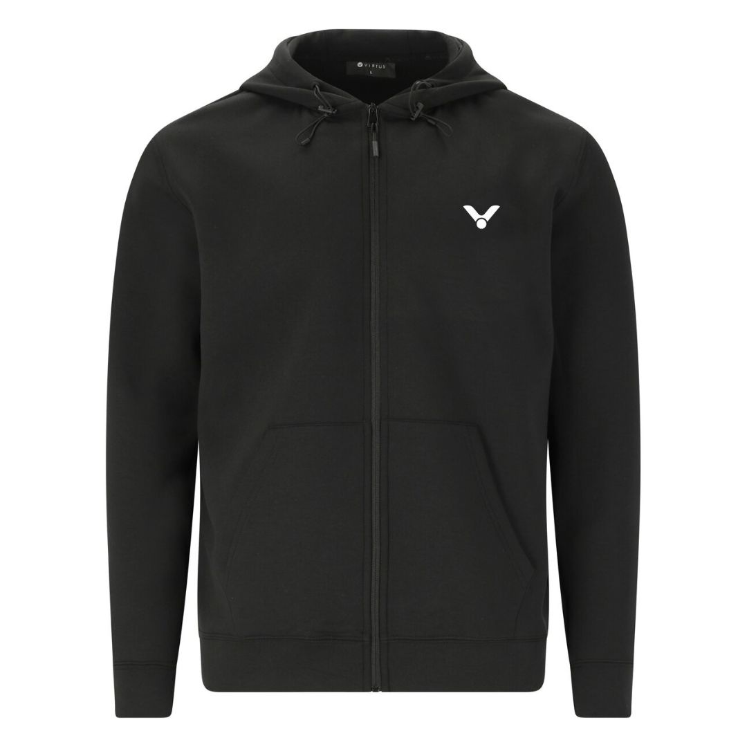 Victor Varo Technical Full-zip Hoody Black